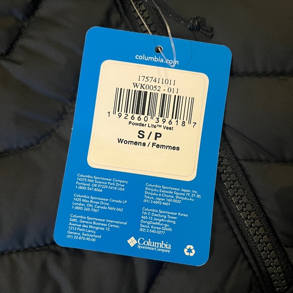 Columbia Powder Lite Vest - embroidered with Snowpiercer logo - Picture 4 of 5